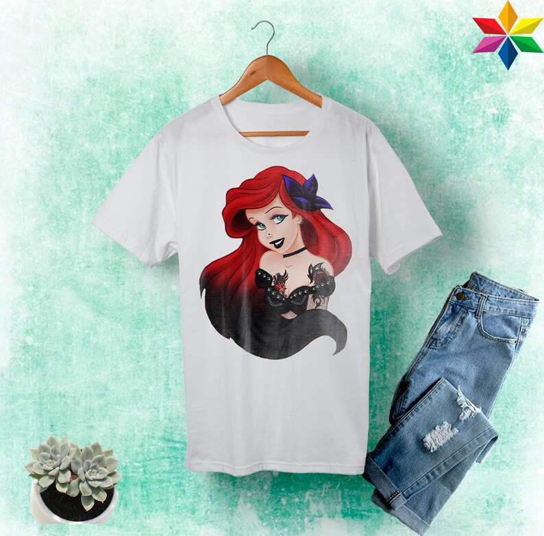 punk ariel shirt