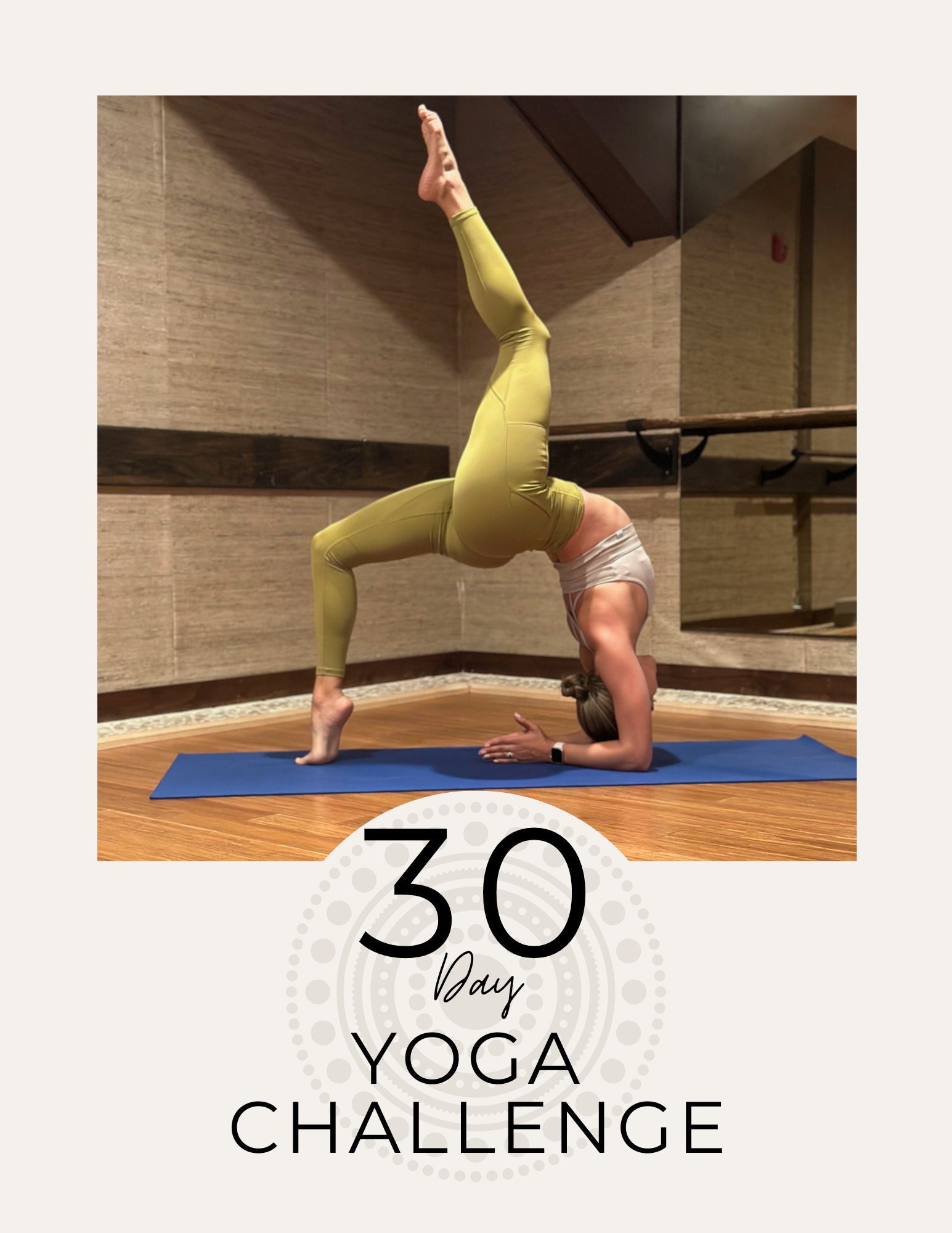 30day Yoga Challenge Handbook and Journal by Hillary Suriel Printable