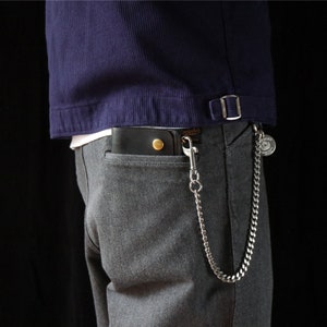 Coxeer Pant Chain Novelty Fashion Lock Decorative Trousers Chain Belt Chain for Women, Adult Unisex, Size: Free size, Grey