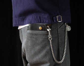 Stainless Steel Silver Punk Chain,Trouser Chain,Male Pants Chain,Men Jeans Wallet Chain Gift
