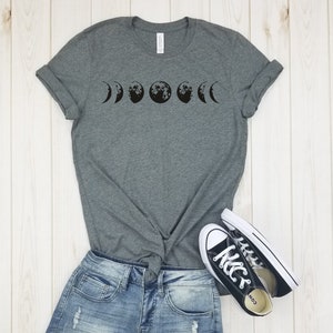 Moon Phases - Shirt, Moon Shirt, Moon Phases Tshirt, Moon, Moon Phases Tee, Space Shirt, Astronomy Shirt, Full Moon, Gift For Space Lover.