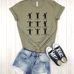 MatheTanz - Shirt, Mathe Shirt, Mathe Liebhaber Shirt, Lehrer Shirts, Lustige Lehrer, Geschenk für Lehrer, Lustige Mathe, Mathematiker Shirt, Calculus.