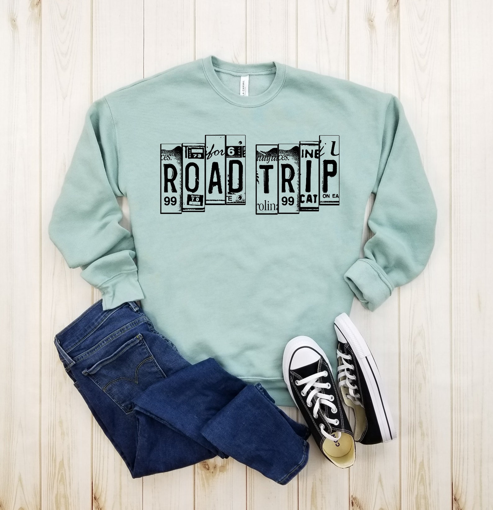 Road Trip Fleece Sweatshirt Hiker Shirt Nature Shirt Gift | Etsy