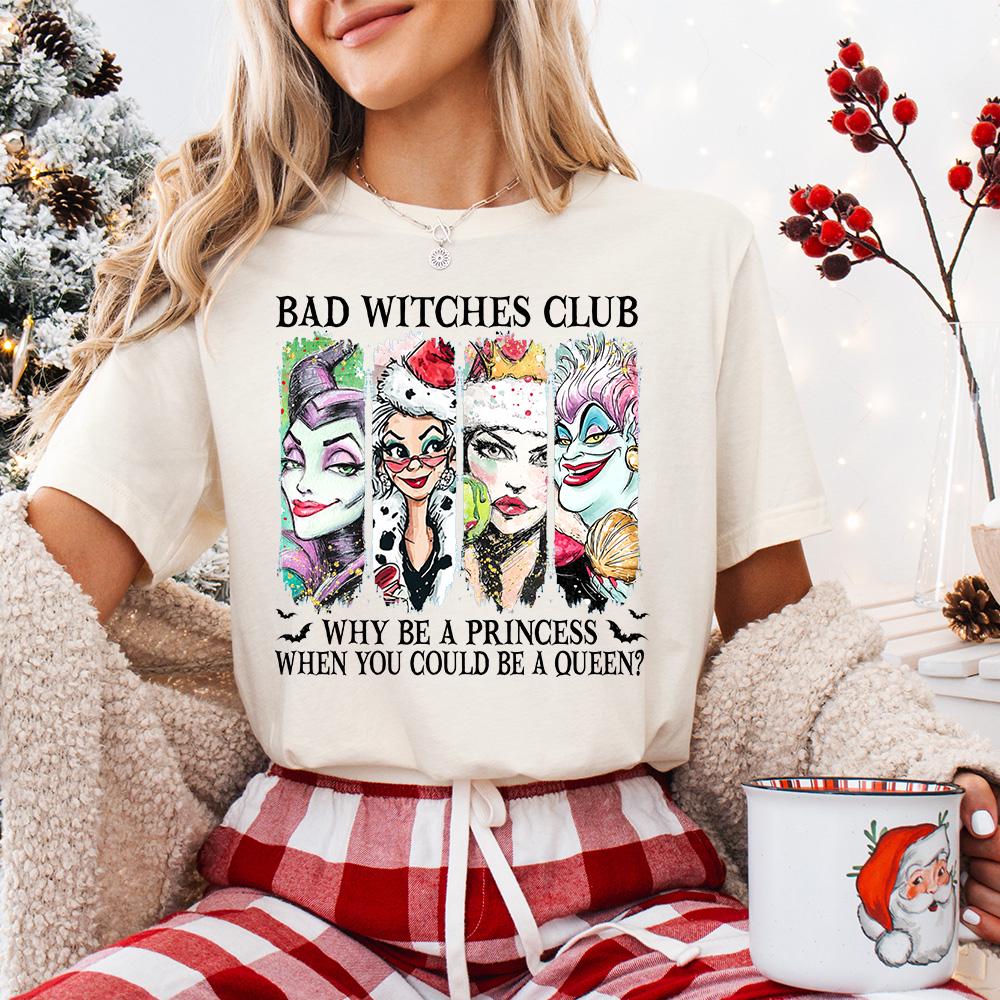 KEYCHIN Taschenspiegel 'Bad Witches Club' – Kompakter Klappspiegel Mit Spruch, 6,5 Cm, Edelstahl