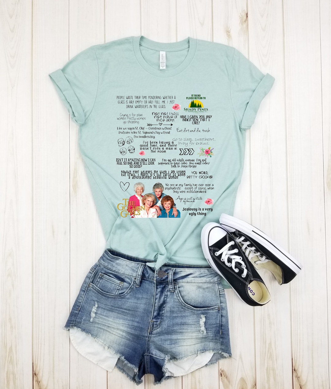 torrid golden girl shirt
