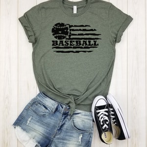 Baseball Flag - Shirt, Baseball Mom Shirt, Baseball Shirt, Baseball Shirts, Baseball Mama Shirt, Baseball Mom, Game On, Baseball GIfts.