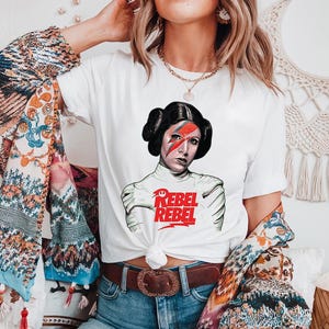 Rebel Princess - Comfort Colors, Princess Leia shirt, Star Wars Family Shirt, Star Wars shirt, Women&#39;s Jedi shirt, Disney Star Wars Rebel