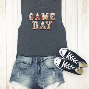 Baseball Game Day Laces - Muskel Tank, Baseball Mom Shirt, Baseball Shirt, Baseball Shirts, Baseball Mama Shirt, Love Baseball Shirt, Softball.