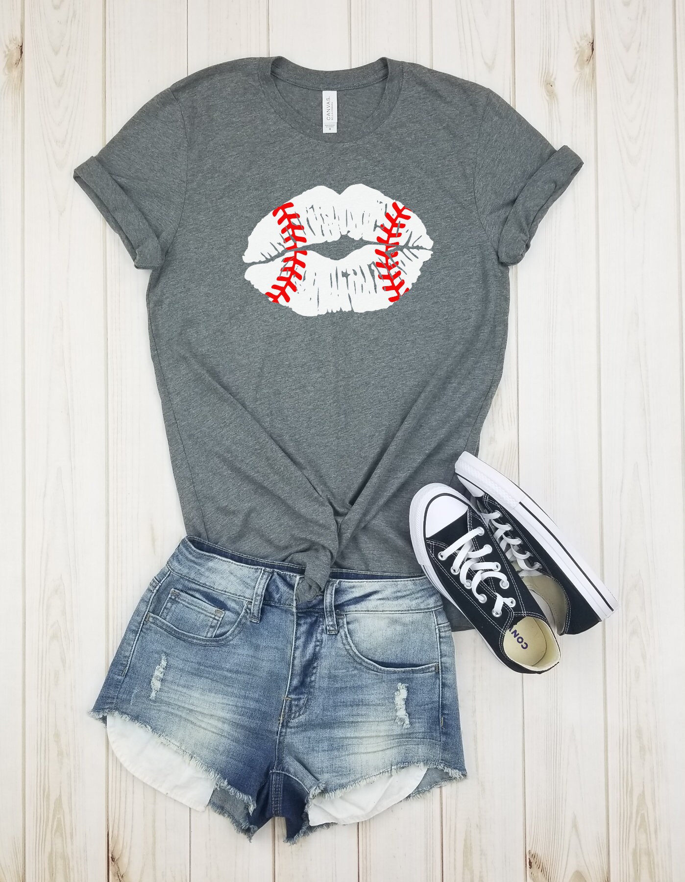 Baseball Lips Shirt Baseball Mom Shirt Baseball Shirt Etsy