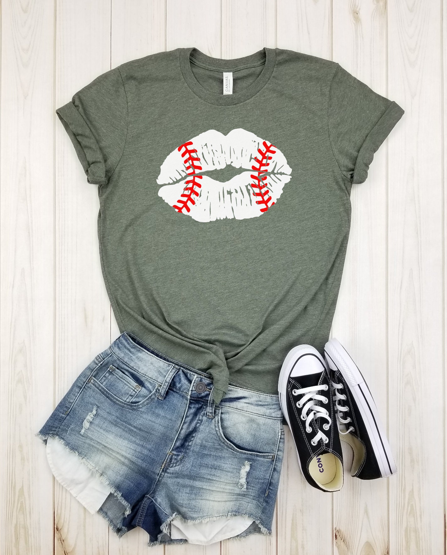 Baseball Lips Shirt Baseball Mom Shirt Baseball Shirt Etsy