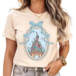 Disney Castle Coquette - Shirt, Disney Magical Castle Shirt, Magic Kingdom Shirt, Disney Girl Trip, Princess castle, Cinderella Castle