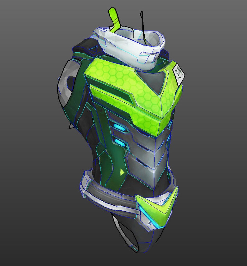 genji pepakura foam genji pepakura foam