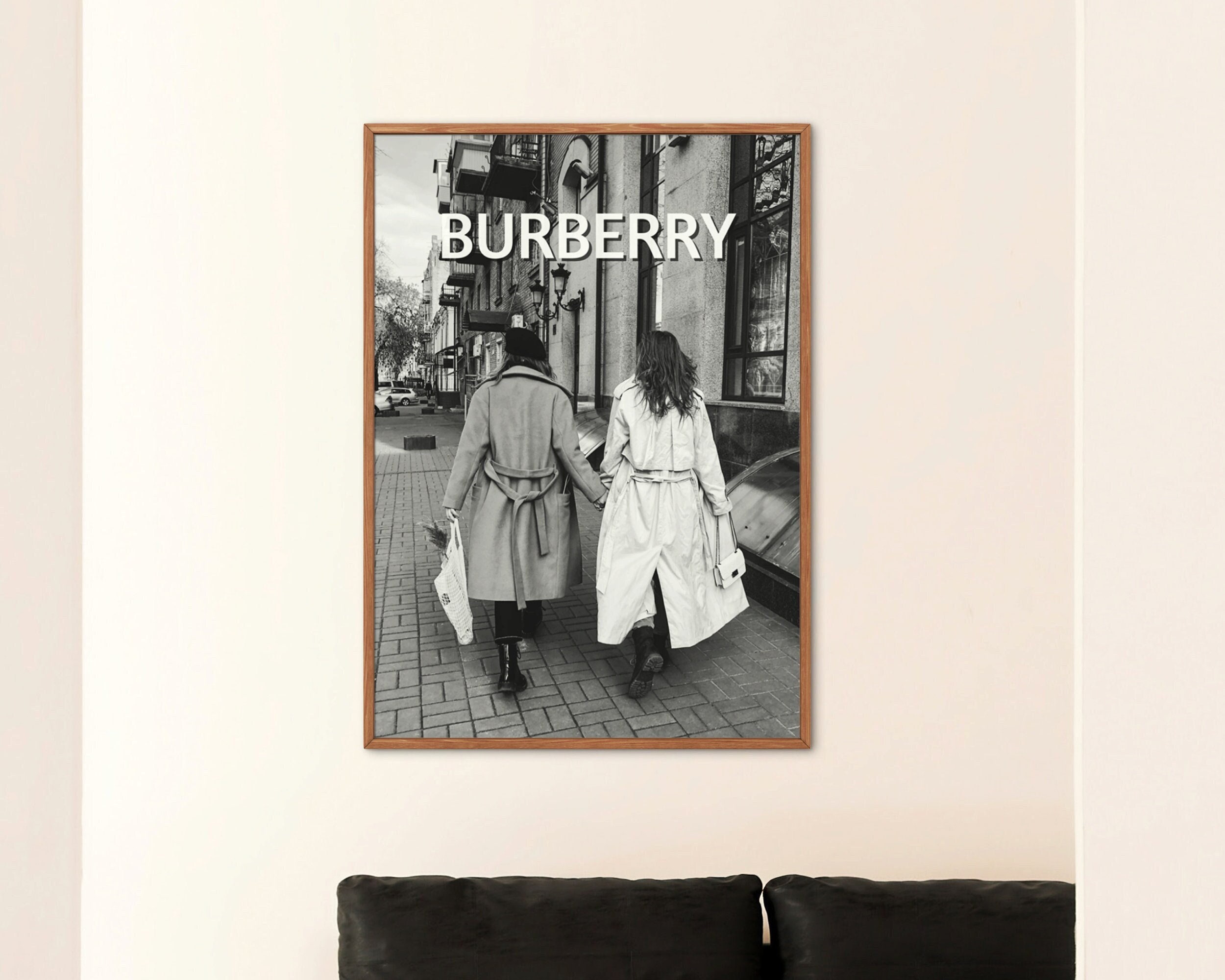Friends Trench Coat Poster Luxury Fashion Poster Printable Fashion Friends Trench Coat Poster Luxury Fashion Poster Printable Fashion
