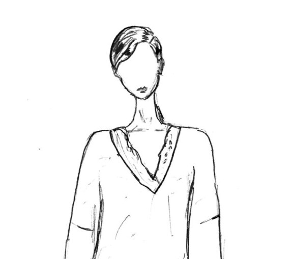 Set 6 Fashion Illustrations With Style 5 Pages