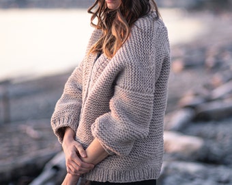Nude Cardigan - Etsy