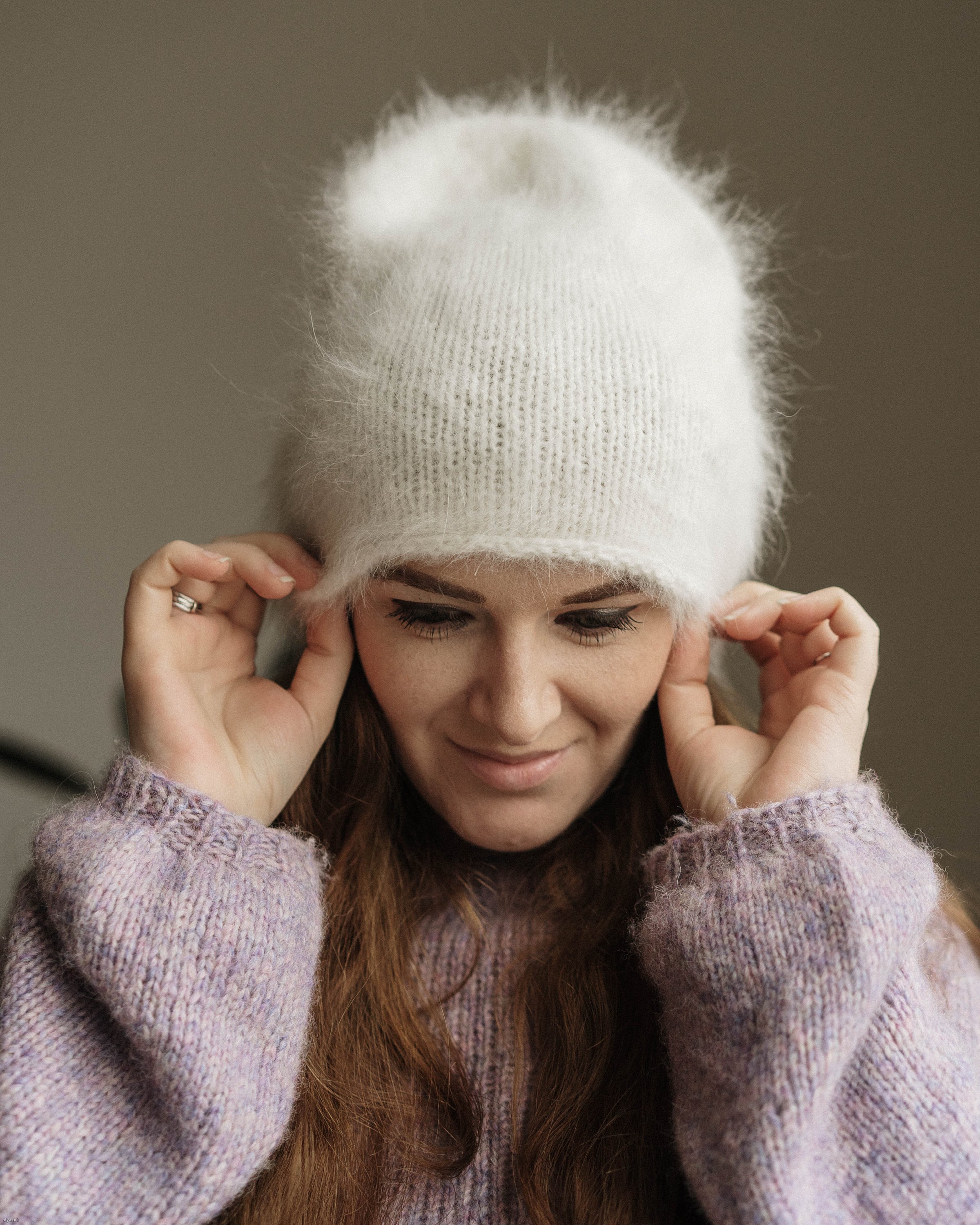 OVT-U☆Ribbon Soft Angora Beanie Super Soft Angora Beanie – Of Earth & Salt