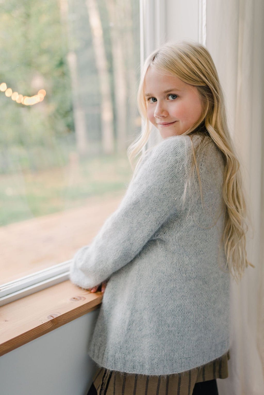 Hand-knitted Kids Angora Cardigan: Soft & Warm Sweater - Etsy
