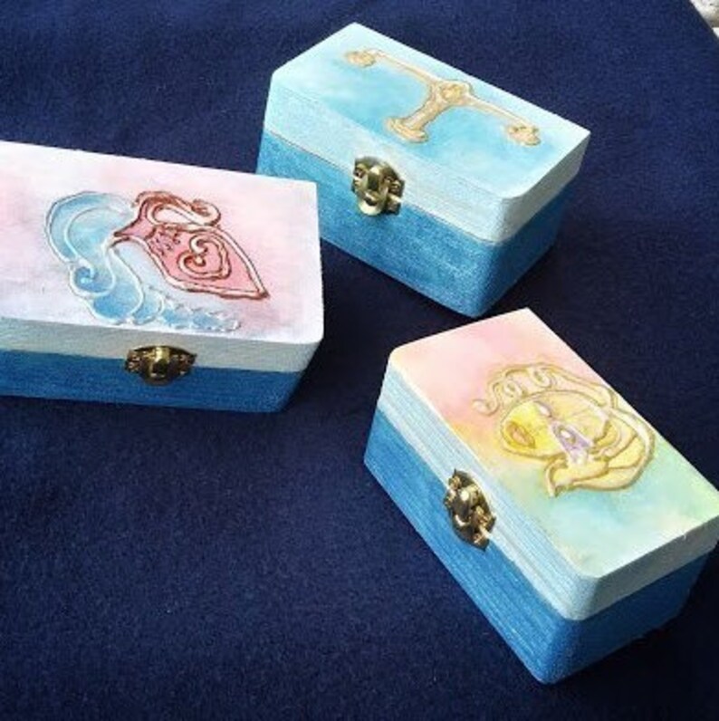 Zodiac Box Etsy