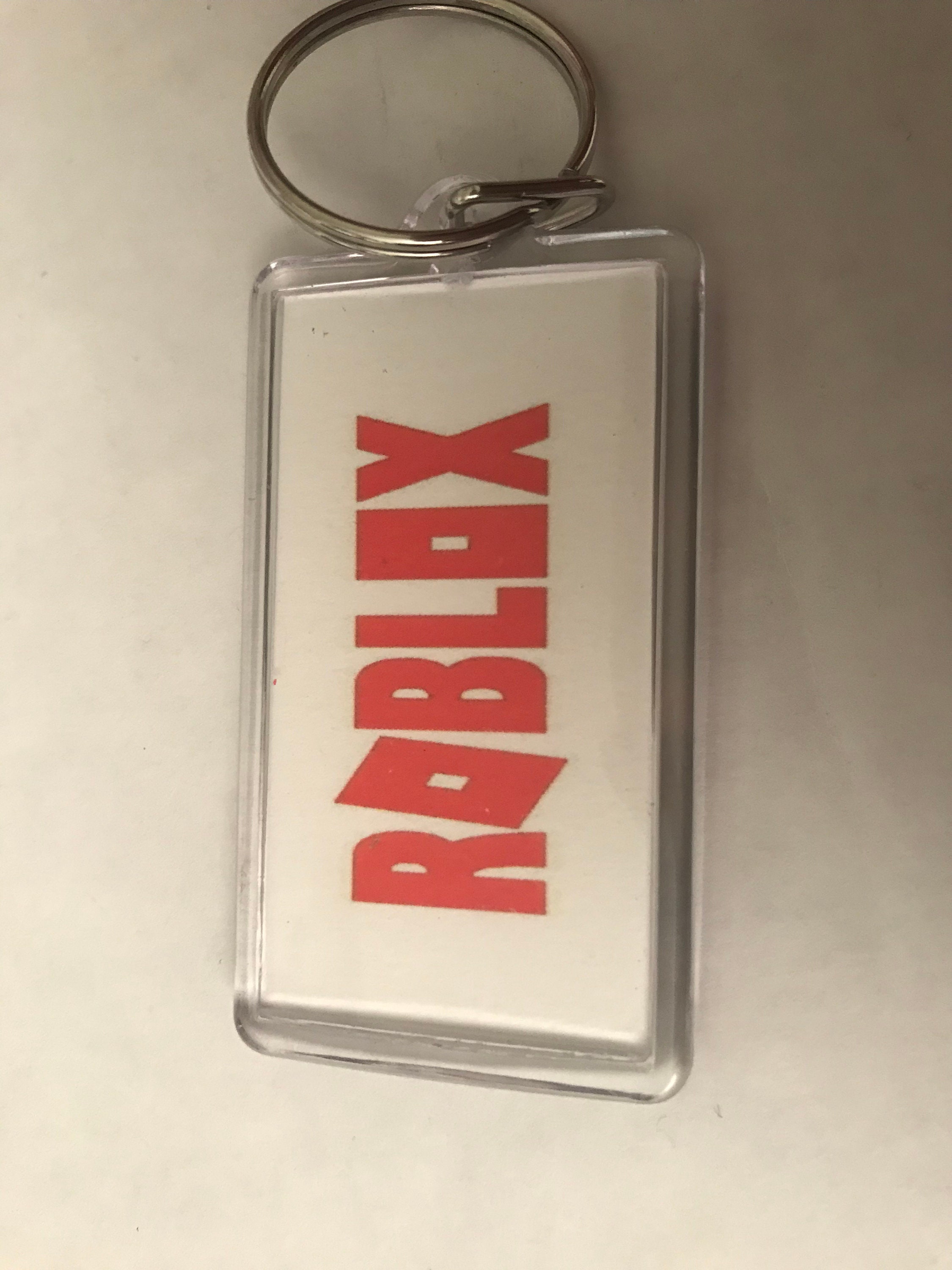 Roblox Keychain Party Favor Set of Qty 5 Etsy