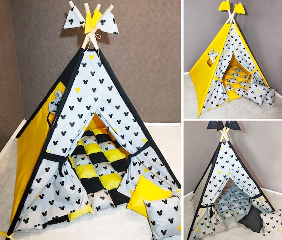 mickey mouse teepee tent