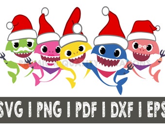 Download Baby shark svg | Etsy