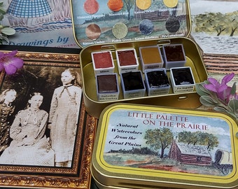 Little Palette On The Prairie - Laura Ingalls Wilder Watercolor Set