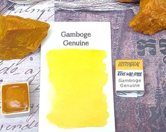 Gamboge Genuine Watercolor