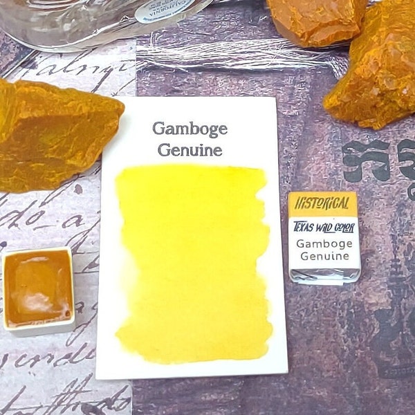 Gamboge Genuine Watercolor