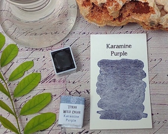Karamine Deep Purple Watercolor