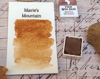 Marie's Mountain Watercolor - Africa Wild Arts Series