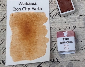 Alabama Iron City Watercolor