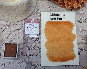Oklahoma Earth Watercolor