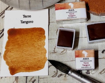 African Terre Tangoro Watercolor - Africa Wild Arts Series