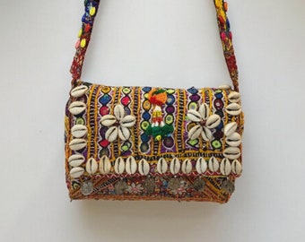 Banjara tassen Patchwork tas Festival tas Boho tas handgemaakte tas hobo tas hippie tas hippie tas geborduurde tas Boho tas Sling Bag