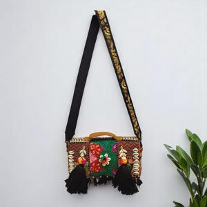 Handmade Banjara Boho Crossbody Bag: Ethnic Patchwork Sling , Birthday Gift
