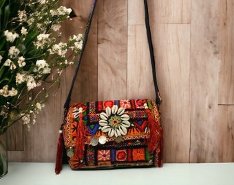 Banjara Bags Patchwork Bag Festival Bag Boho Bag Handmade Bag Hobo Bag Hippy Bag Hippie Bag Embroidered Bag Bohemian Bag Sling Bag