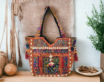 Banjara bags patchwork bag bohemian tote bag vintage tote bag boho style purse handmade bag hippie bag boho bag hobo bag Tribal bag