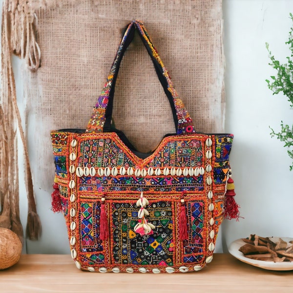 Banjara bags patchwork bag bohemian tote bag vintage tote bag boho style purse handmade bag hippie bag boho bag hobo bag Tribal bag