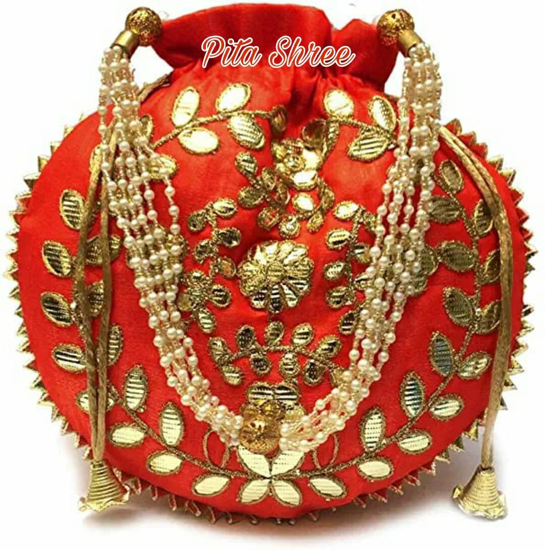 Wedding return gift potli bags hotsell