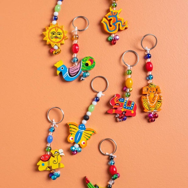 Indian Keychains Elephant Keychains Indian Handicrafts Birthday Return Gifts Indian Gifts Indian Wedding Favors Indian Return Gifts
