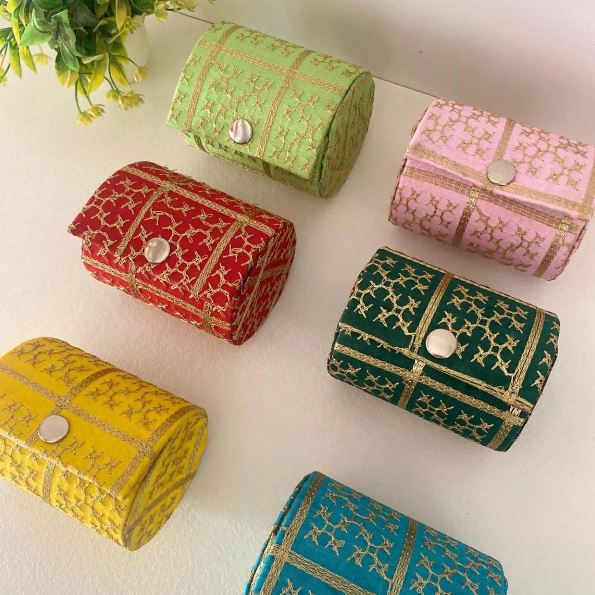 Handmade Indian Bangle Box: Velvet Lined Jewelry Organizer - Etsy