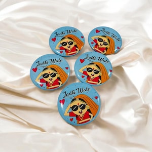 Ladkiwale & Ladkewale button pins | ladkewale badges | Indian Wedding Favors | Badges | Ladkiwale Mehendi Sangeet Ceremony Gifts