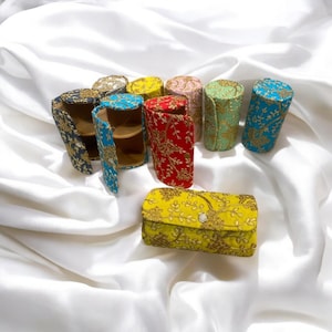 Handgemachte Frauen-Armreif-Box Hochzeit Rückgabegeschenk Für Gäste Schmuckschatulle Damen Earing Box Make-up-Box Brautjungfer Box Armband-Box