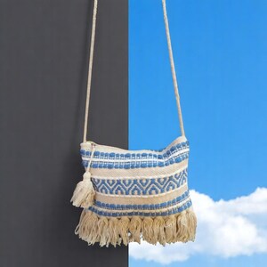 Bolso bandolera de hilo de yute, bolso bandolera cruzado, bolso informal, bolso bandolera de verano, bolso de mano para fiesta, regalo de cumpleaños, bolso bandolera hecho a mano