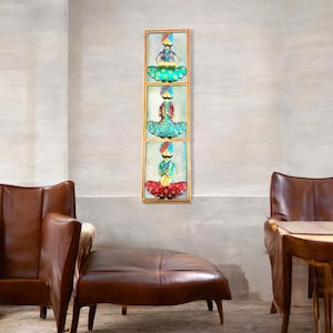 Colorful Rajasthan Wall Decoration - India Inspired Office Decor, For Home wall decor  wall decoration showpiece  home decor , Living Room