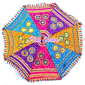 Mehndi Decor Indian Wedding Decor Indian Umbrella Indian Decor Mehendi Decor Umbrella Decor Decorative Umbrella Indian Home Decor