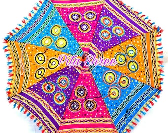 Mehndi decoración india decoración de la boda paraguas indio decoración india Mehendi decoración paraguas decoración decorativa paraguas indio decoración del hogar