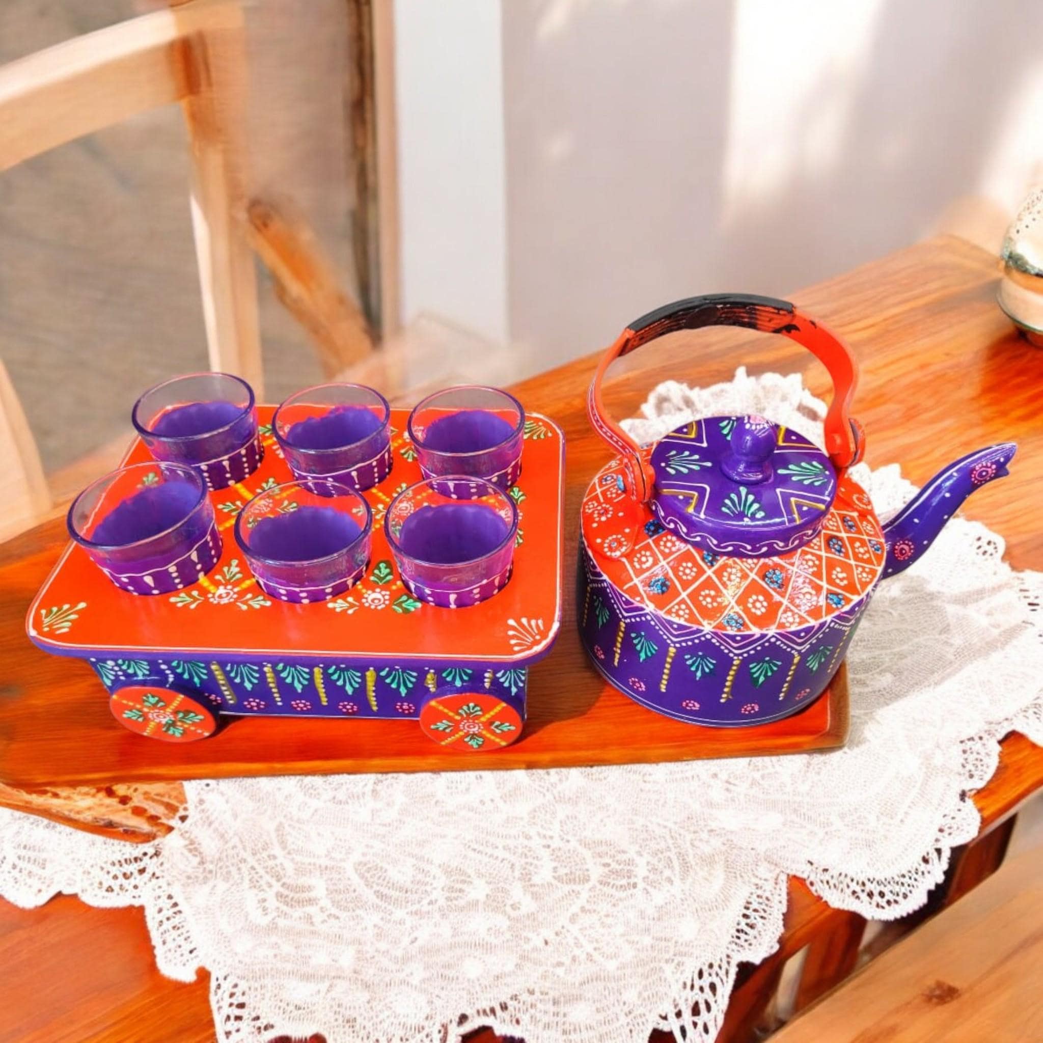 インドのティーポット Indian tea pot - Etsy 日本