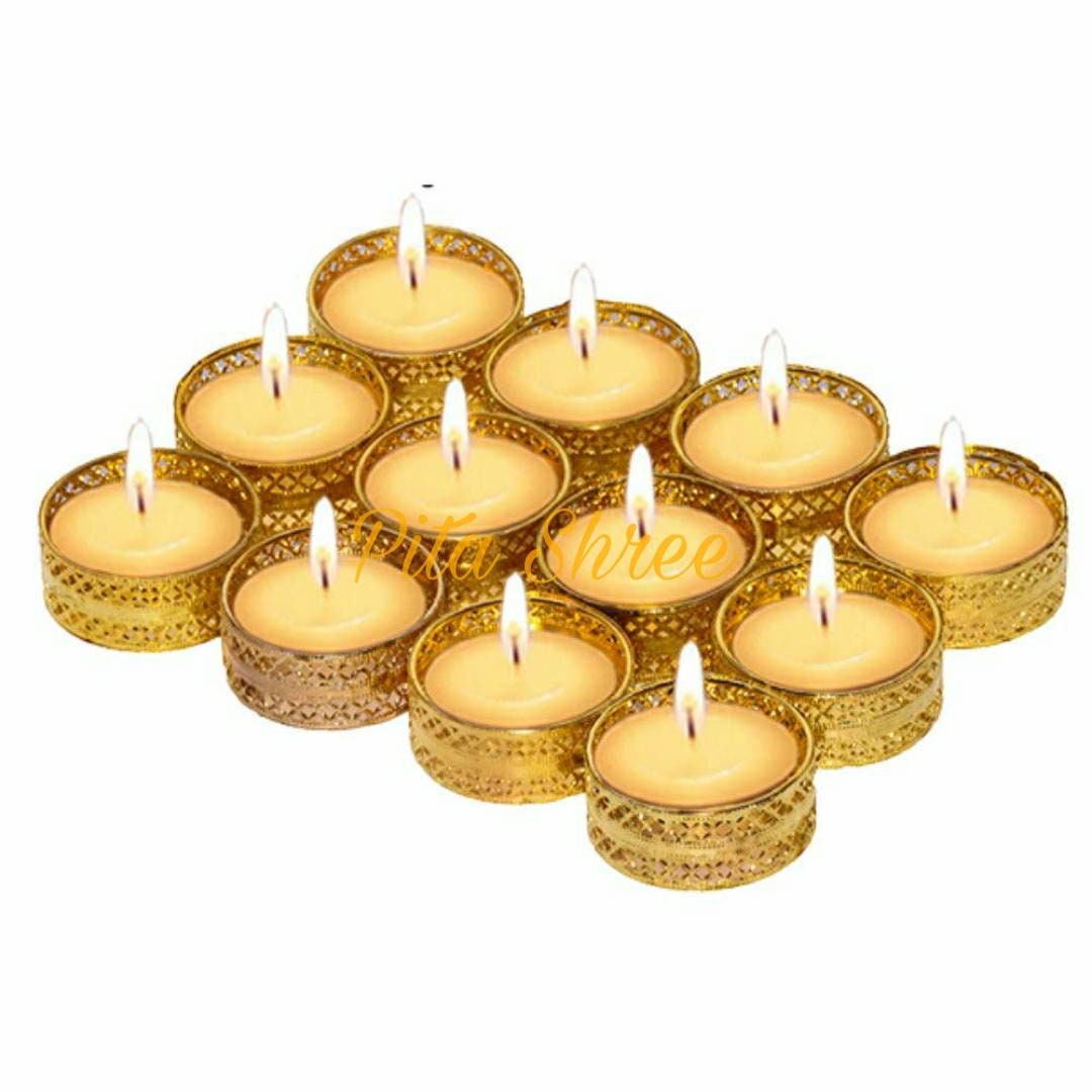 Wedding Tea Light Candle Holders: Mehndi, Haldi, Diwali Decor