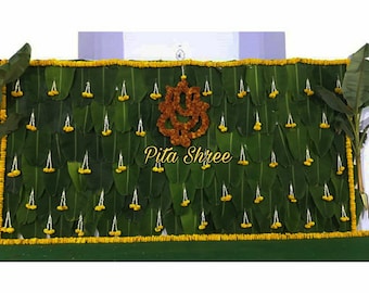 Chwosty z kwiatów nagietka: indyjski ślub, mehndi, dekoracja na pooja